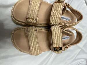 Steve Madden Women's Bigmona Platform Footbed Sandals -  Size 9